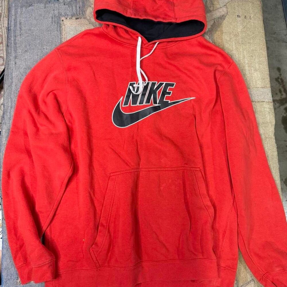 Nike Men's Red Hoodie